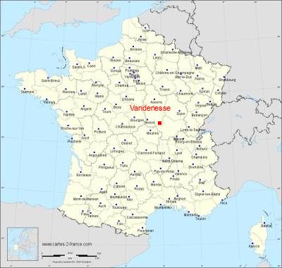 Carte de Vandenesse