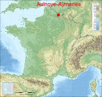 localisation mairie de Aulnoye-Aymeries