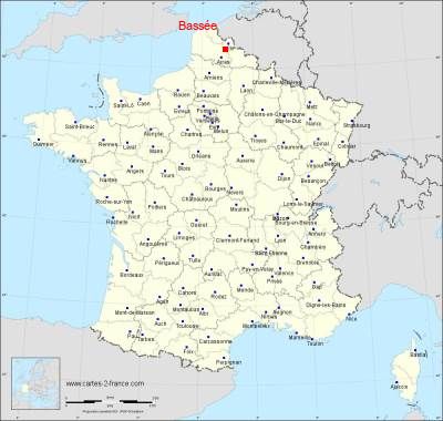 Carte de Bassée
