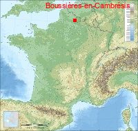 localisation mairie de Boussières-en-Cambrésis
