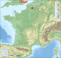 localisation mairie de Douai