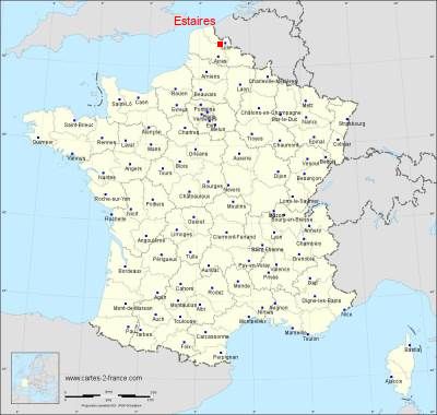 Carte de Estaires