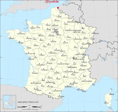 Carte de Ghyvelde
