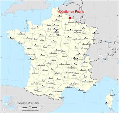 Carte de Moustier-en-Fagne