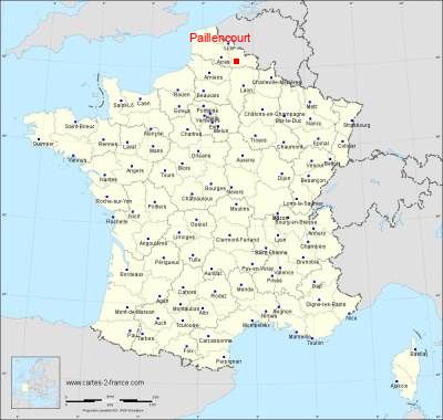 Carte de Paillencourt