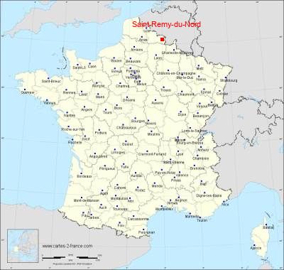 Carte de Saint-Remy-du-Nord