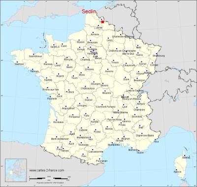 Carte de Seclin