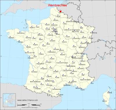 Carte de Wambrechies