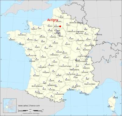 Carte de Avrigny