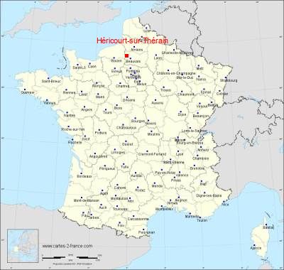 Carte de Héricourt-sur-Thérain