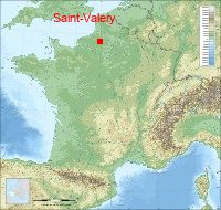 localisation mairie de Saint-Valery