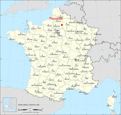 Carte de Thourotte