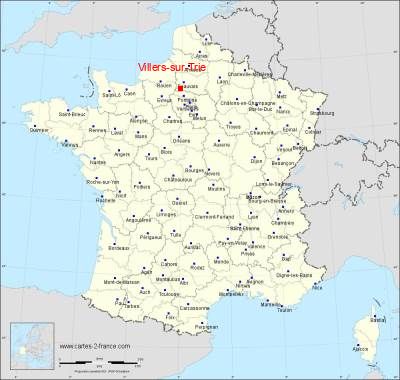 Carte de Villers-sur-Trie