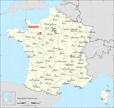 Carte de Bursard