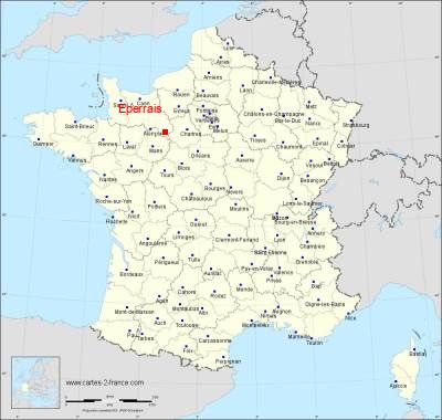 Carte de Eperrais