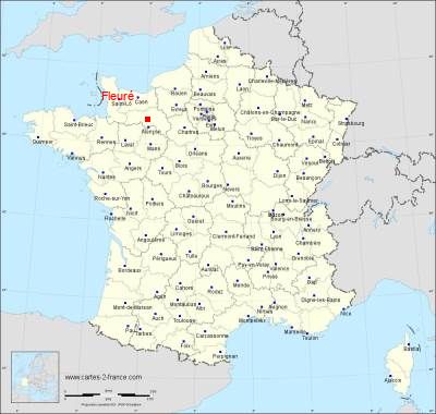 Carte de Fleuré
