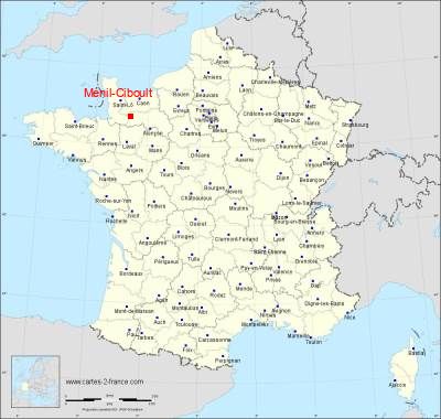 Carte de Ménil-Ciboult
