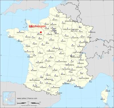 Carte de Ménil-Guyon