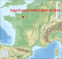 localisation mairie de Saint-Evroult-Notre-Dame-du-Bois