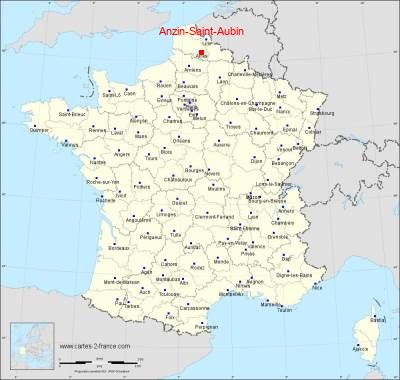 Carte de Anzin-Saint-Aubin