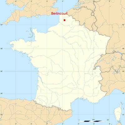 Fond de carte avec Bertincourt