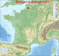 localisation mairie de Blangerval-Blangermont