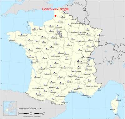 Carte de Conchil-le-Temple