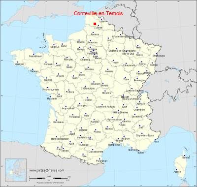 Carte de Conteville-en-Ternois