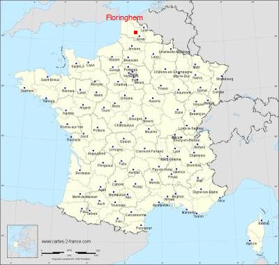 Carte de Floringhem