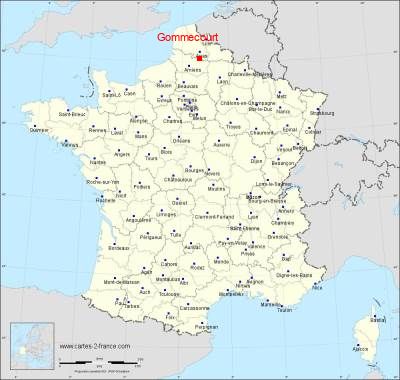 Carte de Gommecourt