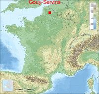 localisation mairie de Gouy-Servins