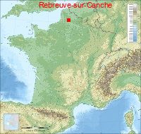 localisation mairie de Rebreuve-sur-Canche