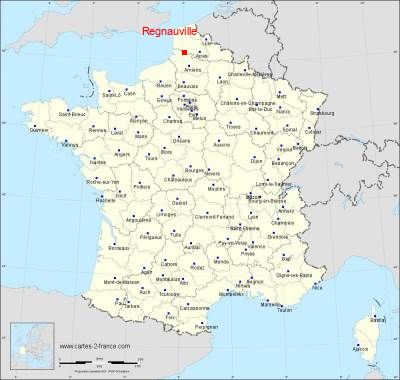 Carte de Regnauville