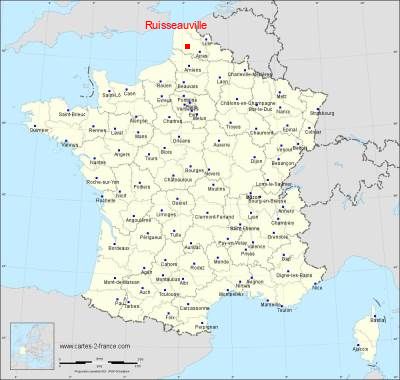 Carte de Ruisseauville