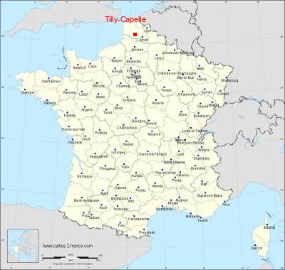 Carte de Tilly-Capelle
