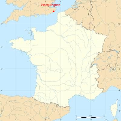 Fond de carte avec Wacquinghen