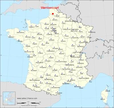 Carte de Wambercourt