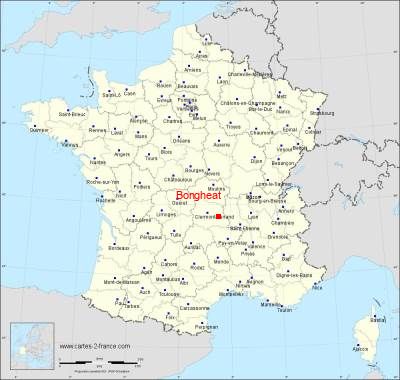 Carte de Bongheat