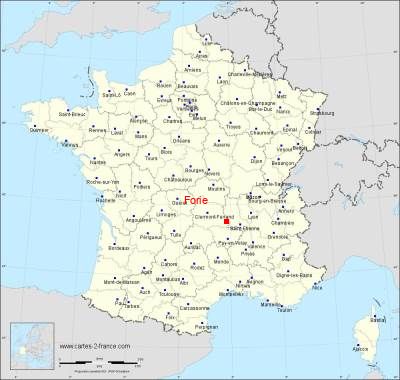 Carte de Forie