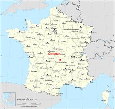 Carte de Gimeaux