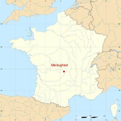 Fond de carte avec Mareugheol