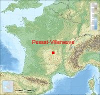 localisation mairie de Pessat-Villeneuve