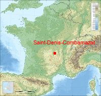 localisation mairie de Saint-Denis-Combarnazat