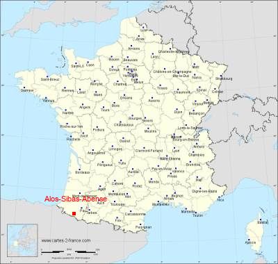 Carte de Alos-Sibas-Abense