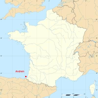 Fond de carte avec Andrein