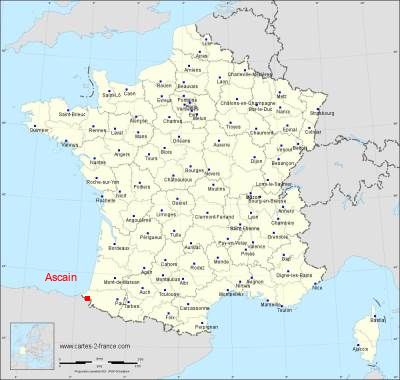 Carte de Ascain