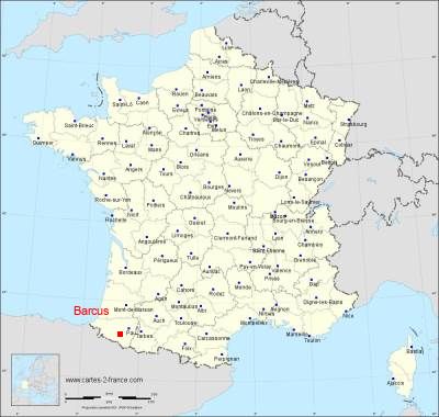 Carte de Barcus