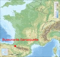 localisation mairie de Bussunarits-Sarrasquette