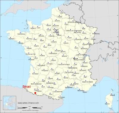 Carte de Béost