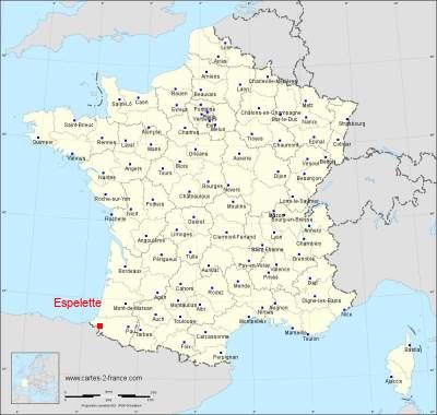 Carte de Espelette